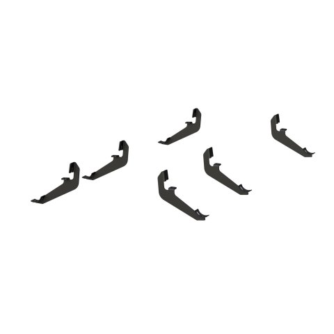 Aries Automotive 3 in. Round Side Bars for 2015-2025 CANYON, COLORADO - 204051 Step Bars, Diameter, Steel, Black Powdercoated, Chevy, GMC, Pair thumbnail 5