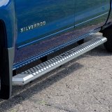Aries Automotive AdvantEDGE 5.5 in. Side Bars 2555021 Step Bars, Diameter, Aluminum, Chrome Powdercoated, Pair thumbnail 1
