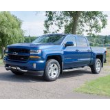Aries Automotive AdvantEDGE 5.5 in. Side Bars 2555021 Step Bars, Diameter, Aluminum, Chrome Powdercoated, Pair thumbnail 2
