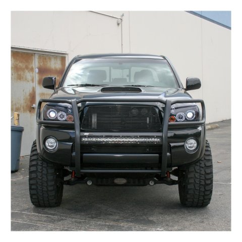 Aries Automotive Pro Series Grille Guards for 2005-2015 TACOMA - P2054 Guard, Series, Brush Guard, Steel, Black Texture Powdercoated, Toyota, Each