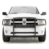 Aries Automotive Pro Series Grille Guards P5056 Guard, Bull Bar, Series, 3 in., Steel, Black Texture Powdercoated, Ram, Each thumbnail 4
