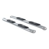 Aries Automotive 4 in. Oval Side Bars S222013-2 Step Bars, Oval, in., Stainless Steel, Polished, Toyota, Pair thumbnail 4