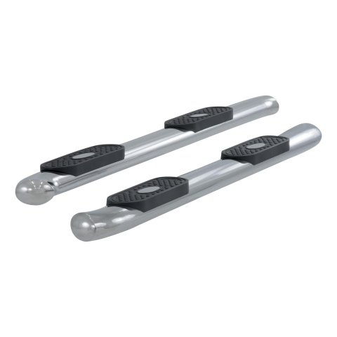 Aries Automotive 4 in. Oval Side Bars for 1999-2016 F-250 SUPER DUTY, F-350 DUTY - S223005-2 Step Bars, Oval, in., Stainless Steel, Polished, Ford, Pair thumbnail 4