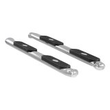 Aries Automotive 4 in. Oval Side Bars S224046-2 Step Bars, Oval, in., Stainless Steel, Polished, Chevy, GMC, Pair thumbnail 4