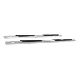 Aries Automotive 4 in. Oval Side Bars S224046-2 Step Bars, Oval, in., Stainless Steel, Polished, Chevy, GMC, Pair thumbnail 6