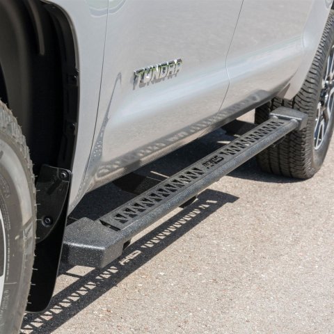Aries Automotive Rocker Steps for 2007-2016 TUNDRA - 2074153 Step Bars, Nerf Bars, Steel, Textured Black Powdercoated, Toyota, Pair
