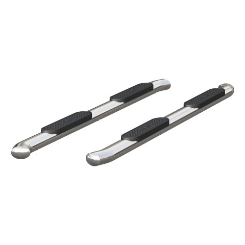 Aries Automotive 4 in. Oval Side Bars S225041-2 Step Bars, Stainless Steel, Polished, 4.00 Diameter, 86.810 Length, Dodge, Pair thumbnail 3