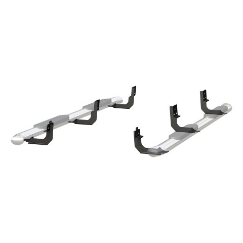 Aries Automotive 4 in. Oval Side Bars S225041-2 Step Bars, Stainless Steel, Polished, 4.00 Diameter, 86.810 Length, Dodge, Pair thumbnail 5