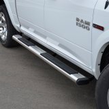 Aries Automotive 6 in. Oval Side Bars 4444044 Step Bars, Stainless Steel, Polished, 6.00 Diameter, 85.00 Length, Dodge, Pair thumbnail 2