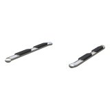 Aries Automotive 6 in. Oval Side Bars 4444044 Step Bars, Stainless Steel, Polished, 6.00 Diameter, 85.00 Length, Dodge, Pair thumbnail 7