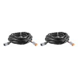 ARIES Automotive Auxiliary Light Wiring Harnesses 1501243 Harnesses, SET OF TWO 15' EXTENSION HARNESSES FOR WORKING AND FLUSH MOUNT LED'S thumbnail 2