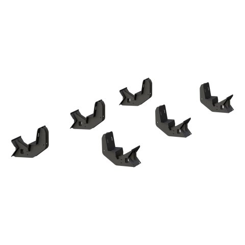 Aries Automotive ActionTrac Mounting Brackets for 2015-2025 CANYON, COLORADO - 3025104 Running Board Component, Bracket, ActionTrac, Black Powdercoated, Chevrolet, GMC, Kit thumbnail 2