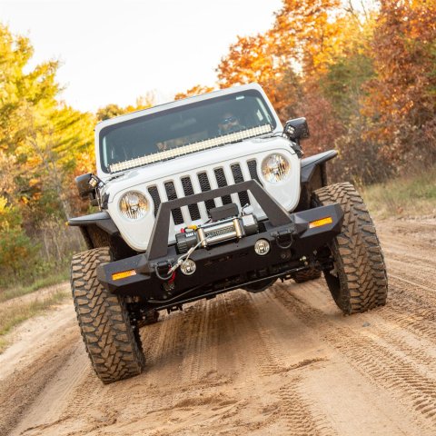 ARIES Automotive - Bumper Guards for 2020-2025 GLADIATOR, 2018-2025 WRANGLER 2081209 Corners 2018-2019 Jeep Wrangler JL