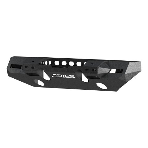 Aries Automotive TrailChaser Front Bumper with Corner Guards for 2020-2024 GLADIATOR, 2018-2024 WRANGLER - 2082072 Bumpers, Fabricated, Steel, Black Powdercoated, Textured, Front, Center Section, Guards, Jeep, Kit thumbnail 3