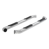 Aries Automotive 3 in. Round Side Bars for 2007-2021 TUNDRA - 202012-2 Step Bars, Diameter, Stainless Steel, Polished, Toyota, Pair thumbnail 3