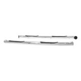 Aries Automotive 3 in. Round Side Bars for 2007-2021 TUNDRA - 202012-2 Step Bars, Diameter, Stainless Steel, Polished, Toyota, Pair thumbnail 4