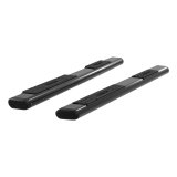 Aries Automotive 6 in. Oval Side Bars B2891 Step Bars, Oval, Aluminum, Black Powdercoated, Pair thumbnail 6