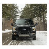 Aries Automotive 3 in. Bull Bars for 2003-2017 EXPEDITION, 2004-2020 F-150, 2006-2008 MARK LT - B35-3007 Grille Guard, Bar, Steel, Black Powdercoated, Ford, Lincoln, Each thumbnail 1