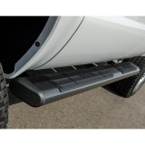 Aries Automotive 6 in. Oval Side Bars 4445025 Step Bars, Aluminum, Black Powdercoated, Gloss, 6.00 Diameter, 85.00 Length, Ford, Pair thumbnail 2