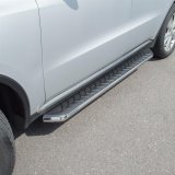 Aries Automotive AeroTread Running Boards 2051031 Boards, Aluminum/Stainless Steel, Polished, Full Length, 73.00 in. Length, Dodge, Pair thumbnail 2
