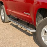 Aries Automotive AdvantEDGE 5.5 in. Side Bars for 2007-2021 TUNDRA - 2555019 Step Bars, Diameter, Aluminum, Chrome Powdercoated, Pair thumbnail 2