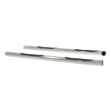 Aries Automotive 3 in. Round Side Bars 201008-2 Step Bars, Side, inch, Stainless Steel, Polished, Jeep, Pair thumbnail 2
