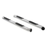 Aries Automotive 3 in. Round Side Bars 201008-2 Step Bars, Side, inch, Stainless Steel, Polished, Jeep, Pair thumbnail 4