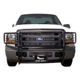 Aries Automotive Grille Guards for 1999-2004 F-350 SUPER DUTY, F-250 2000-2004 EXCURSION - 3045 Guard, Brush Guard, Steel, Black Powdercoated, Ford, Each thumbnail 1
