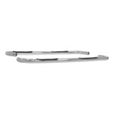 Aries Automotive 3 in. Round Side Bars for 2004-2006 TUNDRA - 202006-2 Step Bars, Diameter, Stainless Steel, Polished, Toyota, Pair thumbnail 5