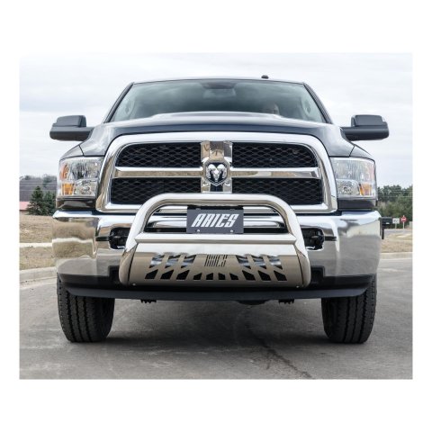 ARIES Automotive License Plate Mounting Brackets 35-0000 Bracket For Bull Bar, 3In, UNIVERSAL