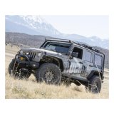 Aries Automotive TrailCrusher Tubular Brush Guards for 2007-2025 WRANGLER, 2018 WRANGLER JK - 2081255 Grille Guards, Guard, Aluminum, Black Powdercoated, Textured, Jeep, Each thumbnail 2