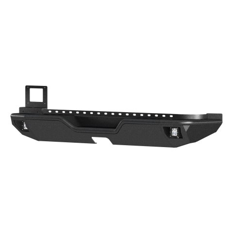 Aries Automotive TrailChaser Rear Bumper with Corner Guards and LEDs for 2018-2025 WRANGLER - 2082081 Bumpers, Fabricated, Steel, Black Powdercoated, Textured, Rear, Center Section, Guards, Jeep, Kit thumbnail 5