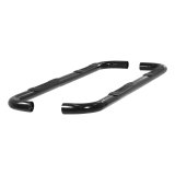 Aries Automotive 3 in. Round Side Bars 204012 Step Bars, Diameter, Steel, Black Powdercoated, Chevy, GMC, Pair thumbnail 3