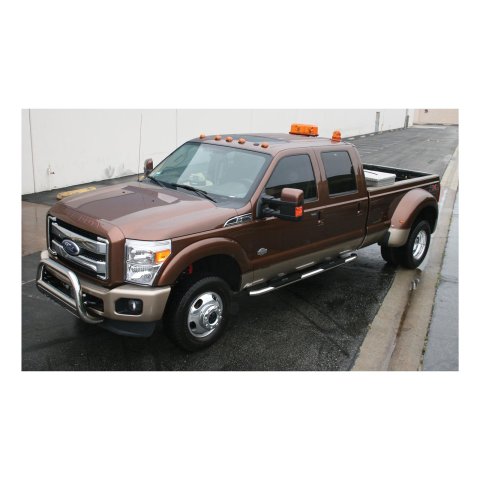 Aries Automotive 3 in. Bull Bars 35-3012 Grille Guard, Bar, in., Stainless Steel, Polished, Ford, Each thumbnail 2