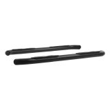 Aries Automotive Big Step 4 in. Round Side Bars AL233006 Bars, Step, Diameter, Aluminum, Black Textured Powdercoated, Ford, Pair thumbnail 7