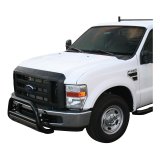 Aries Automotive 3 in. Bull Bars for 2008-2010 F-250 SUPER DUTY, F-350 DUTY - B35-3006 Grille Guard, Bar, Steel, Black Powdercoated, Ford, Each thumbnail 1