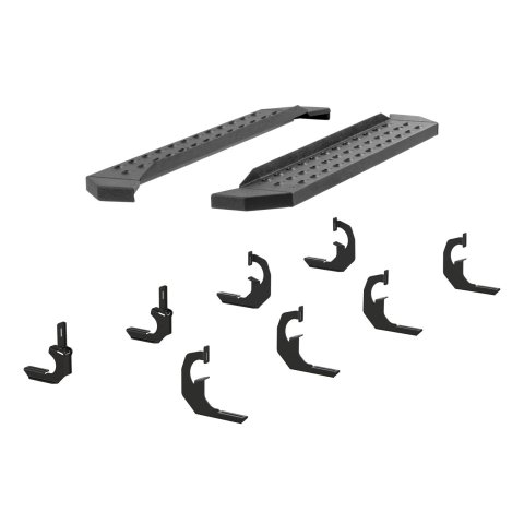 Aries Automotive RidgeStep Running Boards 2055529 Boards, Carbon Steel, Black Powdercoated, Textured, 6 1/2 in. Boards, 53.00 in. Length, Chevrolet, GMC, Pair thumbnail 5