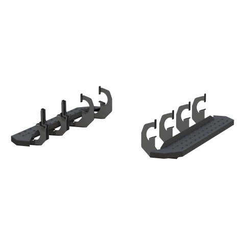 Aries Automotive RidgeStep Running Boards 2055529 Boards, Carbon Steel, Black Powdercoated, Textured, 6 1/2 in. Boards, 53.00 in. Length, Chevrolet, GMC, Pair thumbnail 6