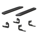 Aries Automotive AdvantEDGE 5.5 in. Side Bars for 2004-2014 F-150 - 2556007 Step Bars, Diameter, Aluminum, Chrome Powdercoated, Pair thumbnail 3