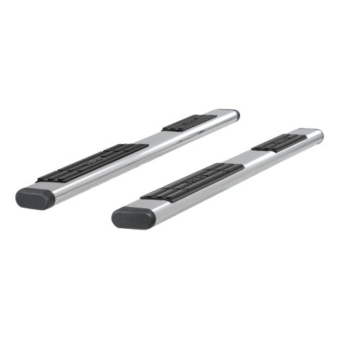 Aries Automotive 6 in. Oval Side Bars S2885 Step Bars, Oval, in., Stainless Steel, Polished, Pair thumbnail 3