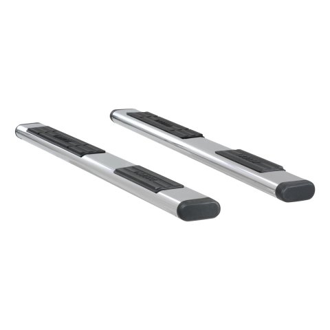 Aries Automotive 6 in. Oval Side Bars S2885 Step Bars, Oval, in., Stainless Steel, Polished, Pair thumbnail 4