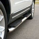Aries Automotive 4 in. Oval Side Bars S223041-2 Step Bars, Oval, in., Stainless Steel, Polished, Ford, Pair thumbnail 2