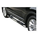Aries Automotive 4 in. Oval Side Bars S223041-2 Step Bars, Oval, in., Stainless Steel, Polished, Ford, Pair thumbnail 4