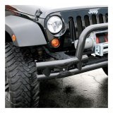 ARIES Automotive License Plate Mounting Brackets 55-0000 Relocation Bracket, LICENSE PLATE BRACKET/TUBULAR BUMPERS thumbnail 1