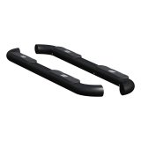 Aries Automotive Big Step 4 in. Round Side Bars AL239042 Bars, 4" Step, Al, Bl Tex, 2016 TITAN XD CREW CAB thumbnail 3