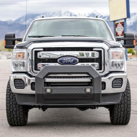 ARIES Automotive Light Mounting Bars 2163102 Bull Bar, Advantedge, Black W/LED'S, 11-16 F-250/350/450/550