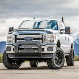 ARIES Automotive Light Mounting Bars 2163102 Bull Bar, Advantedge, Black W/LED'S, 11-16 F-250/350/450/550 thumbnail 2