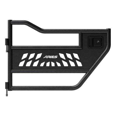 ARIES Automotive - Doors for 2020-2025 GLADIATOR, 2018-2025 WRANGLER 2500200 Tube Doors, Jeep Wrangler JL Rear thumbnail 4