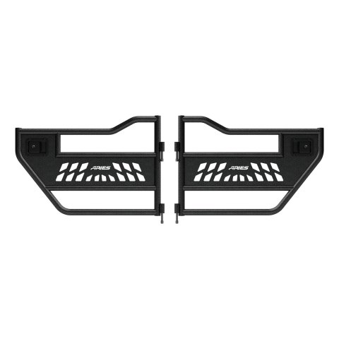ARIES Automotive - Doors for 2020-2025 GLADIATOR, 2018-2025 WRANGLER 2500200 Tube Doors, Jeep Wrangler JL Rear thumbnail 9