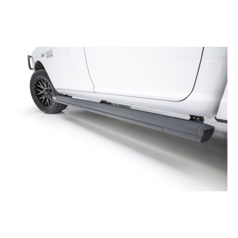 Aries Automotive ActionTrac Powered Running Boards 3048314 Boards, Aluminum, Black Powdercoated, Cab, 87.600 in. Length, Ram, Pair thumbnail 8